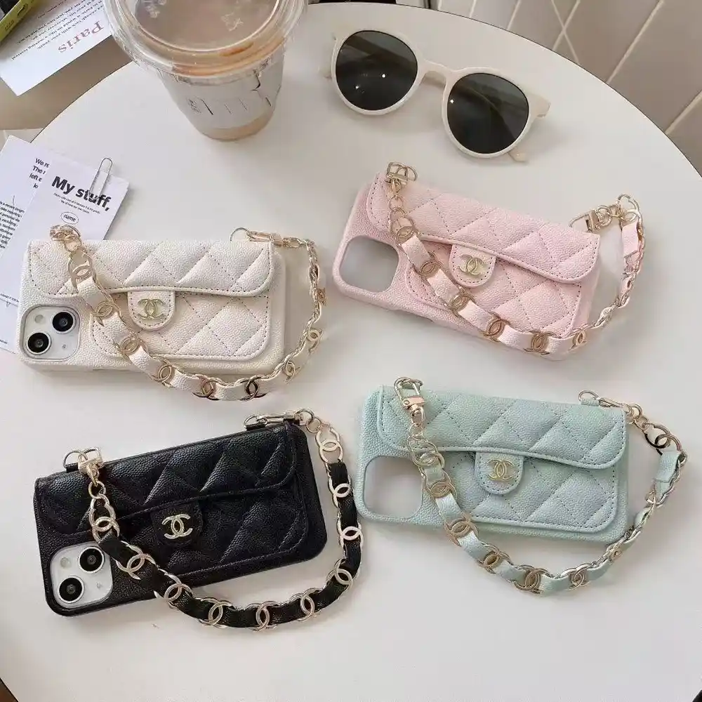 Quilted Chain Phone Case C-00939 - real product photo, wholesale Phone Case from Yaoford