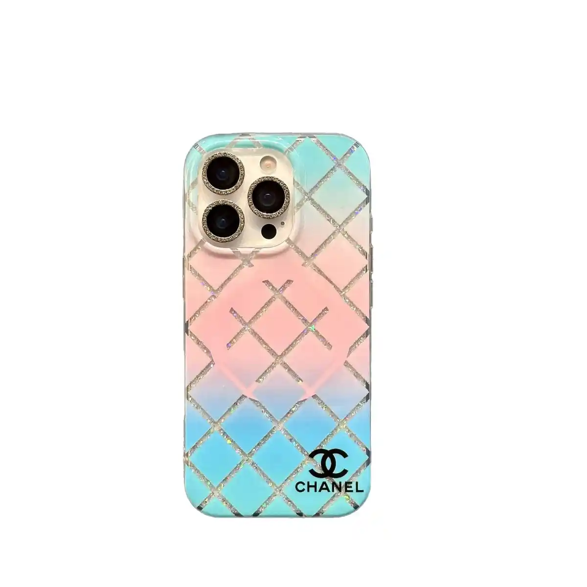 Quilted Chain Phone Case C-02419 - real product photo, wholesale Phone Case from Yaoford