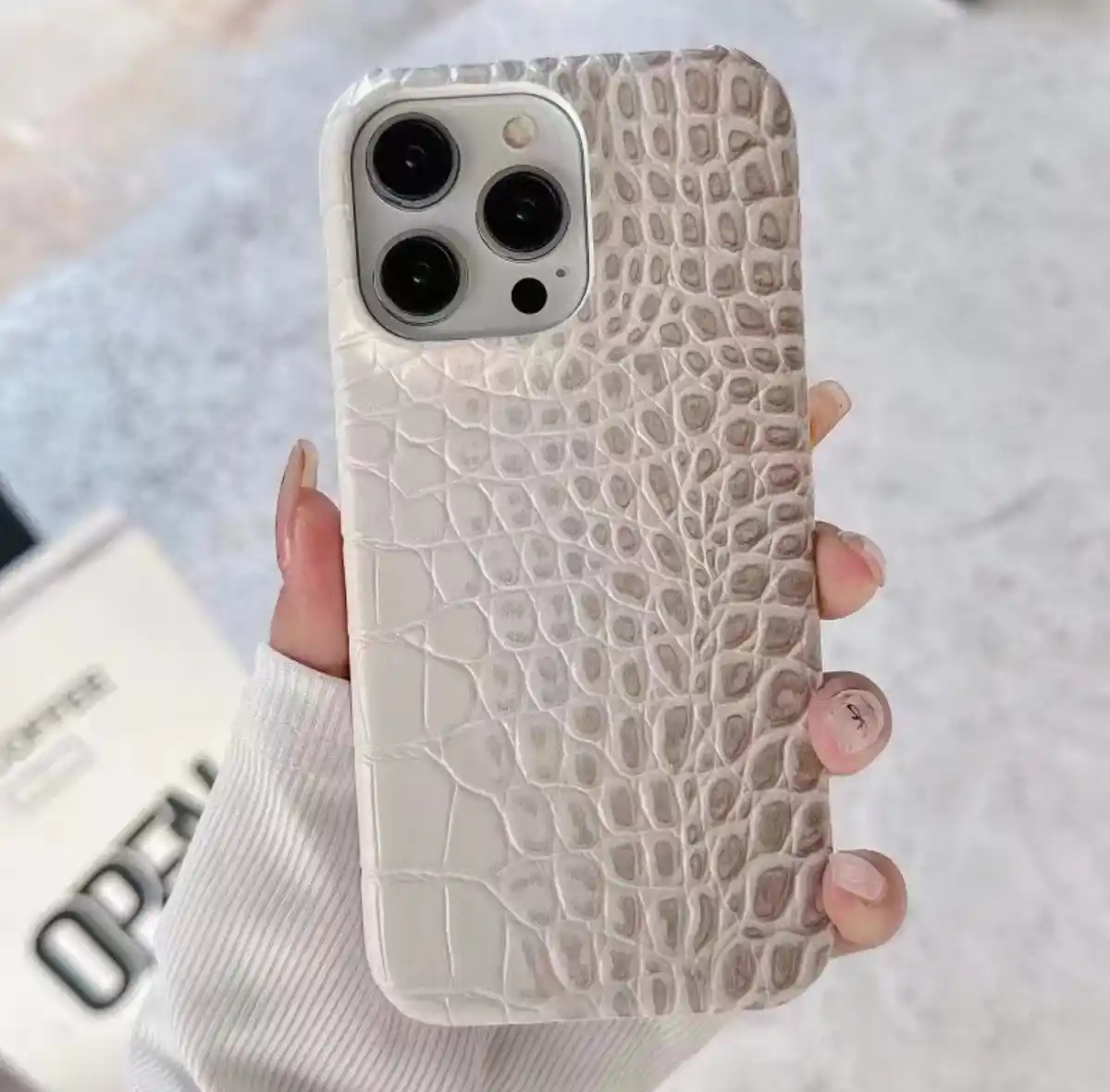 Reptile Texture Phone Case Cr01713 - real product photo, wholesale Phone Case from Yaoford