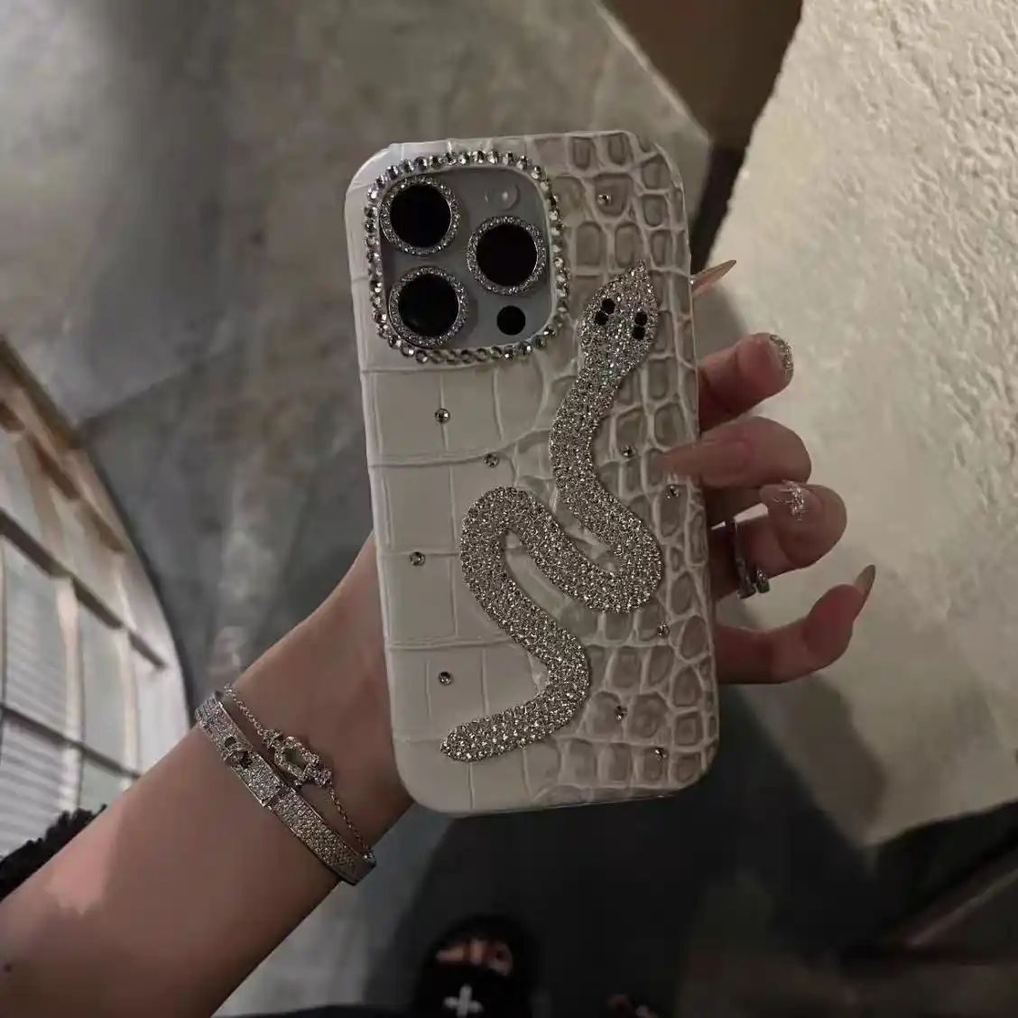 Reptile Texture Phone Case Cr05222 - real product photo, wholesale Phone Case from Yaoford