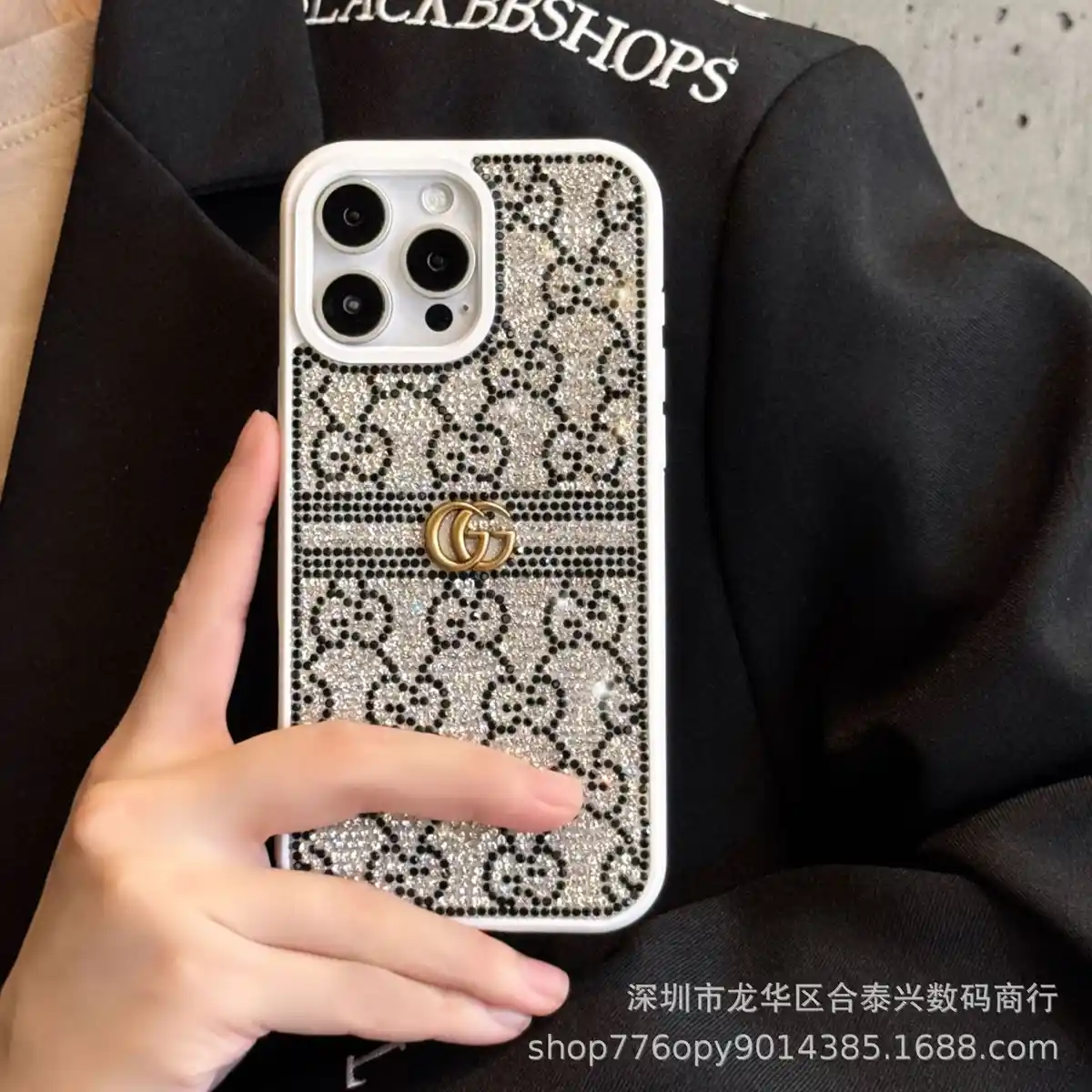 Web Stripe Phone Case G045 white - real product photo, wholesale Phone Case from Yaoford