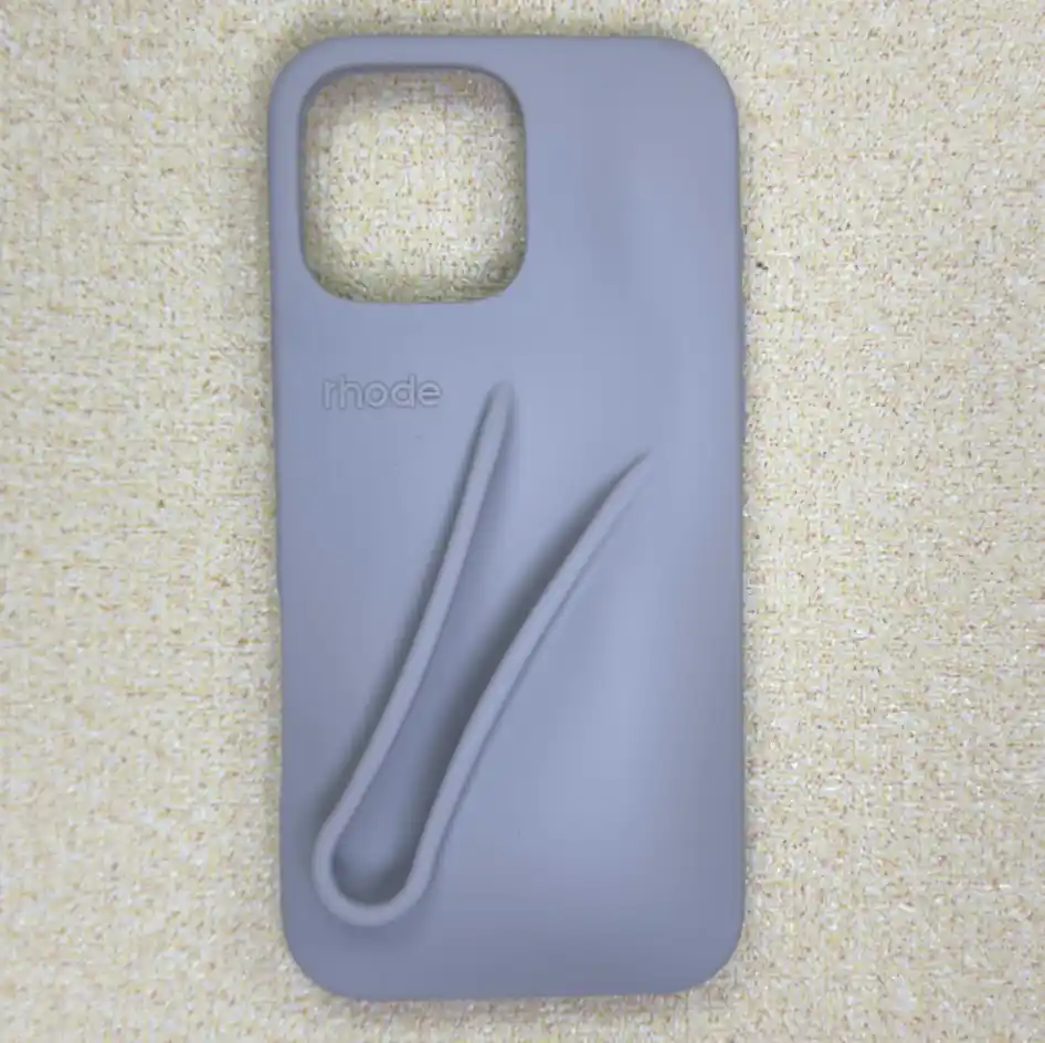 Glossy Solid Phone Case Gray - real product photo, wholesale Phone Case from Yaoford