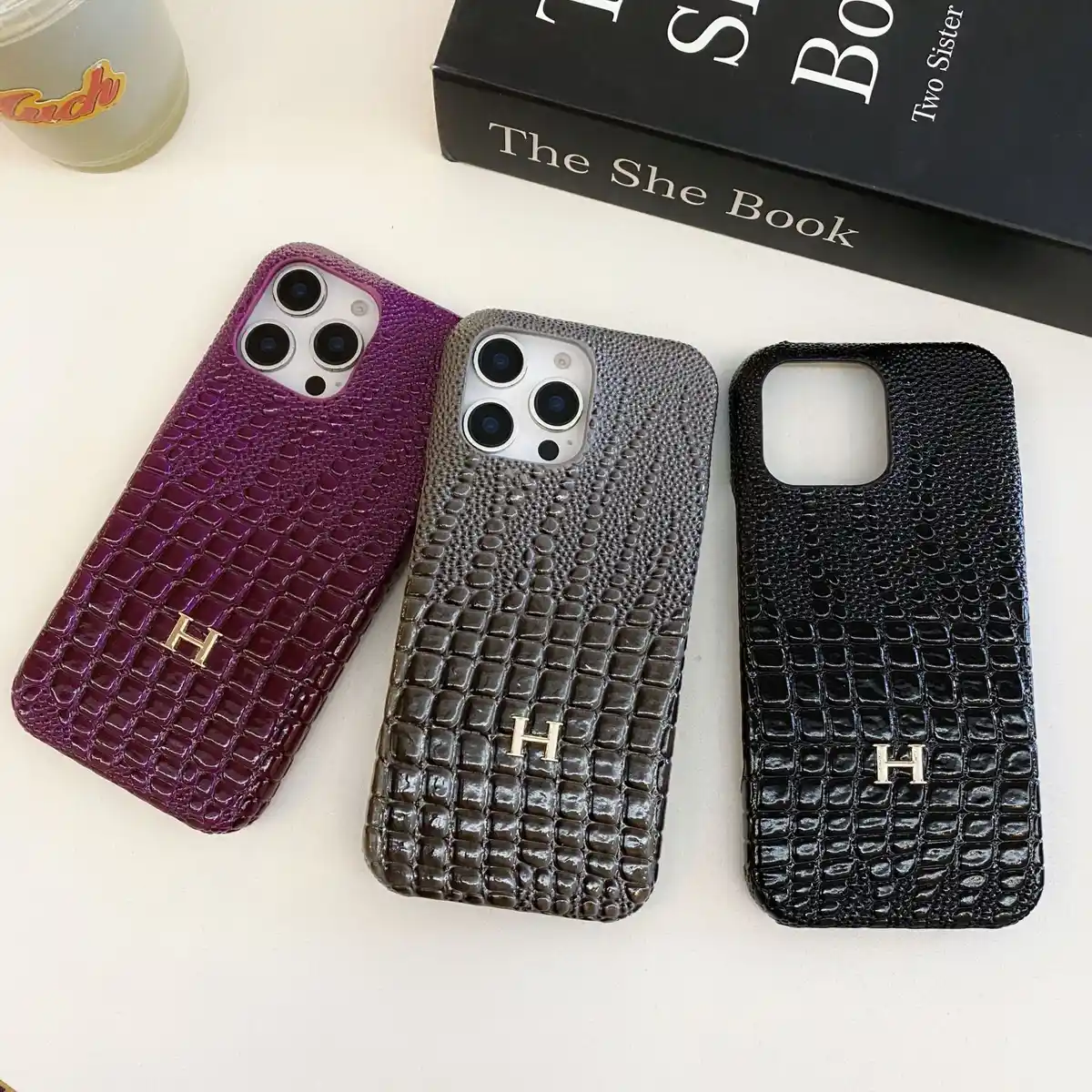 Leather Hardware Phone Case H02111 - real product photo, wholesale Phone Case from Yaoford