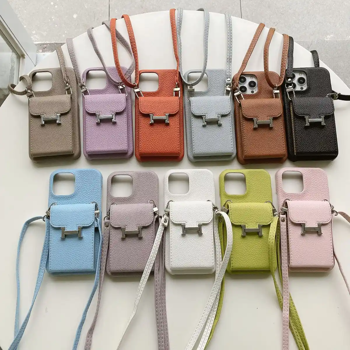 Leather Hardware Phone Case H03726 - real product photo, wholesale Phone Case from Yaoford