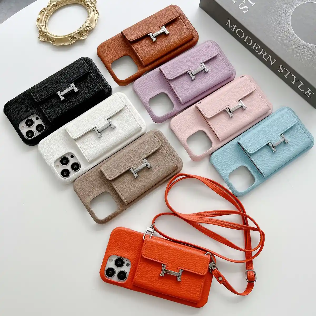 Leather Hardware Phone Case H04128 - real product photo, wholesale Phone Case from Yaoford