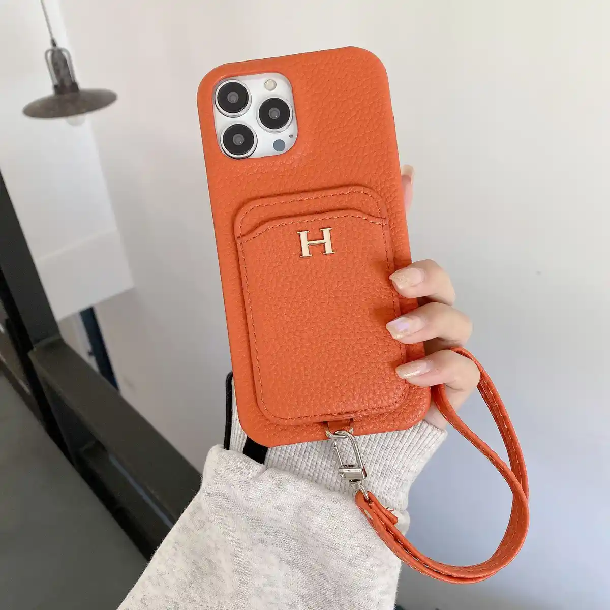 Leather Hardware Phone Case H046 - real product photo, wholesale Phone Case from Yaoford