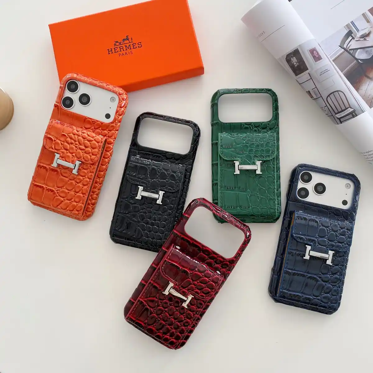 Leather Hardware Phone Case H04722 - real product photo, wholesale Phone Case from Yaoford