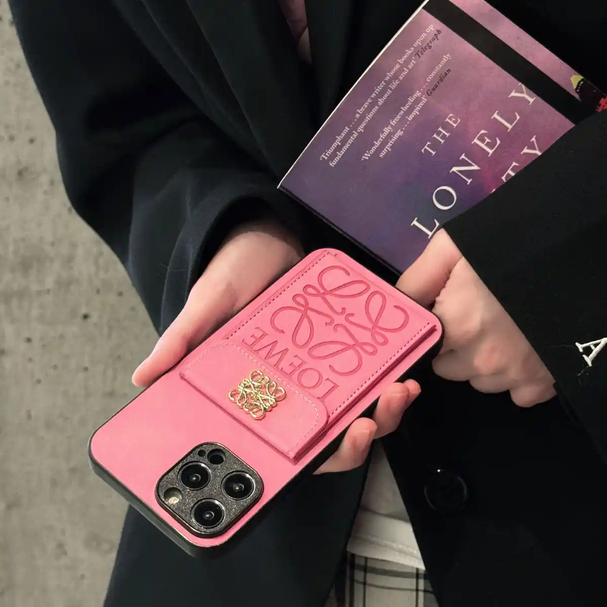 Puzzle Panel Phone Case L05 pink - real product photo, wholesale Phone Case from Yaoford