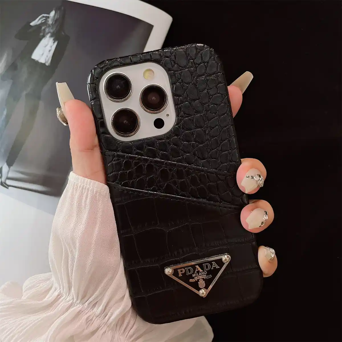 Nylon Triangle Phone Case P05518 - real product photo, wholesale Phone Case from Yaoford