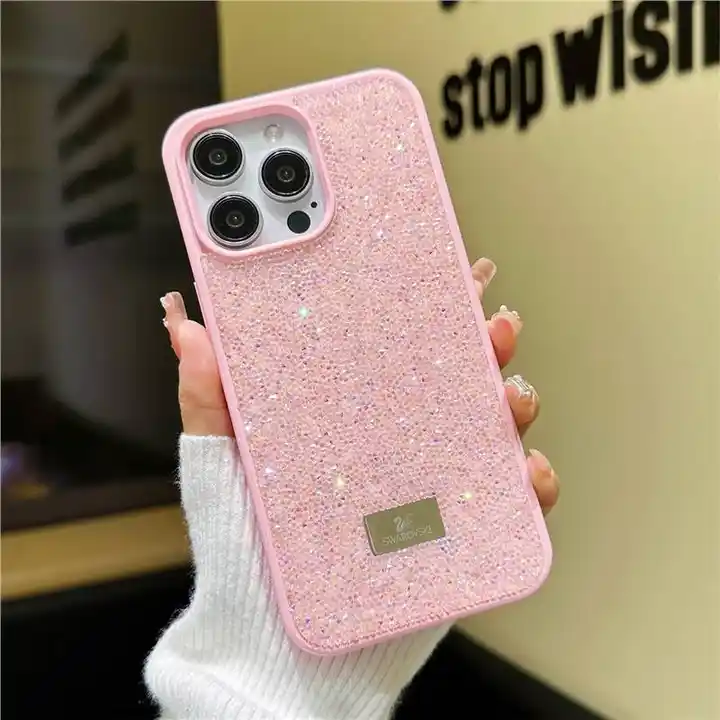 Crystal Rhinestone Phone Case SW12 pink - real product photo, wholesale Phone Case from Yaoford