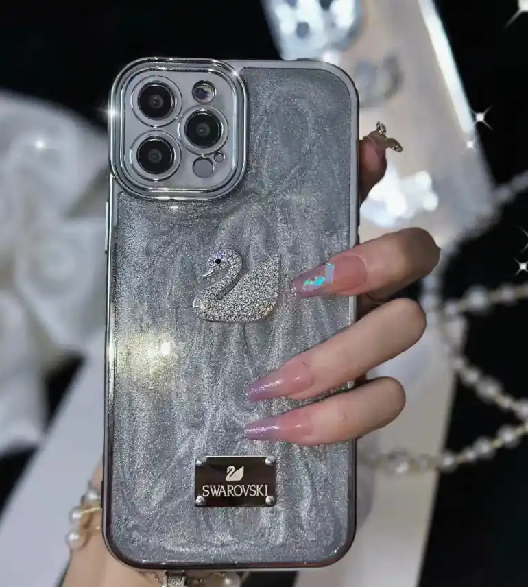Crystal Rhinestone Phone Case SW16-gray - real product photo, wholesale Phone Case from Yaoford