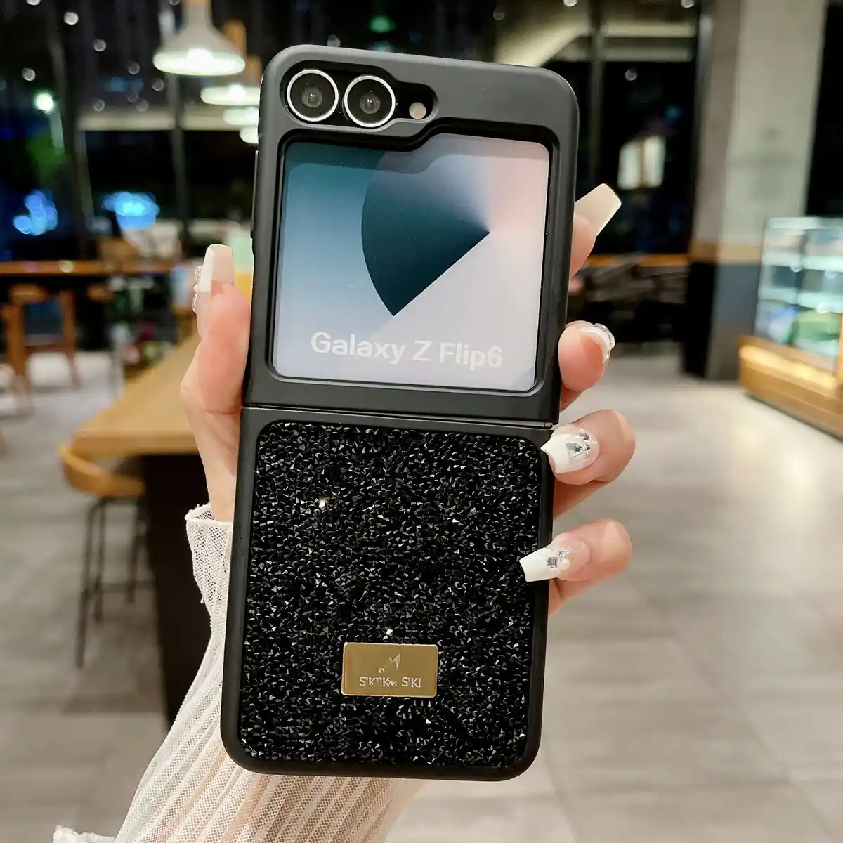Crystal Rhinestone Phone Case SW16 black - real product photo, wholesale Phone Case from Yaoford