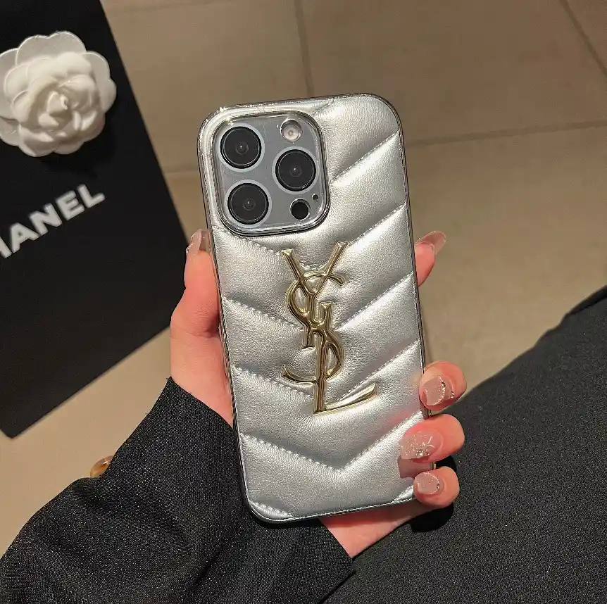 Quilted Lettering Phone Case YSL00215 - real product photo, wholesale Phone Case from Yaoford