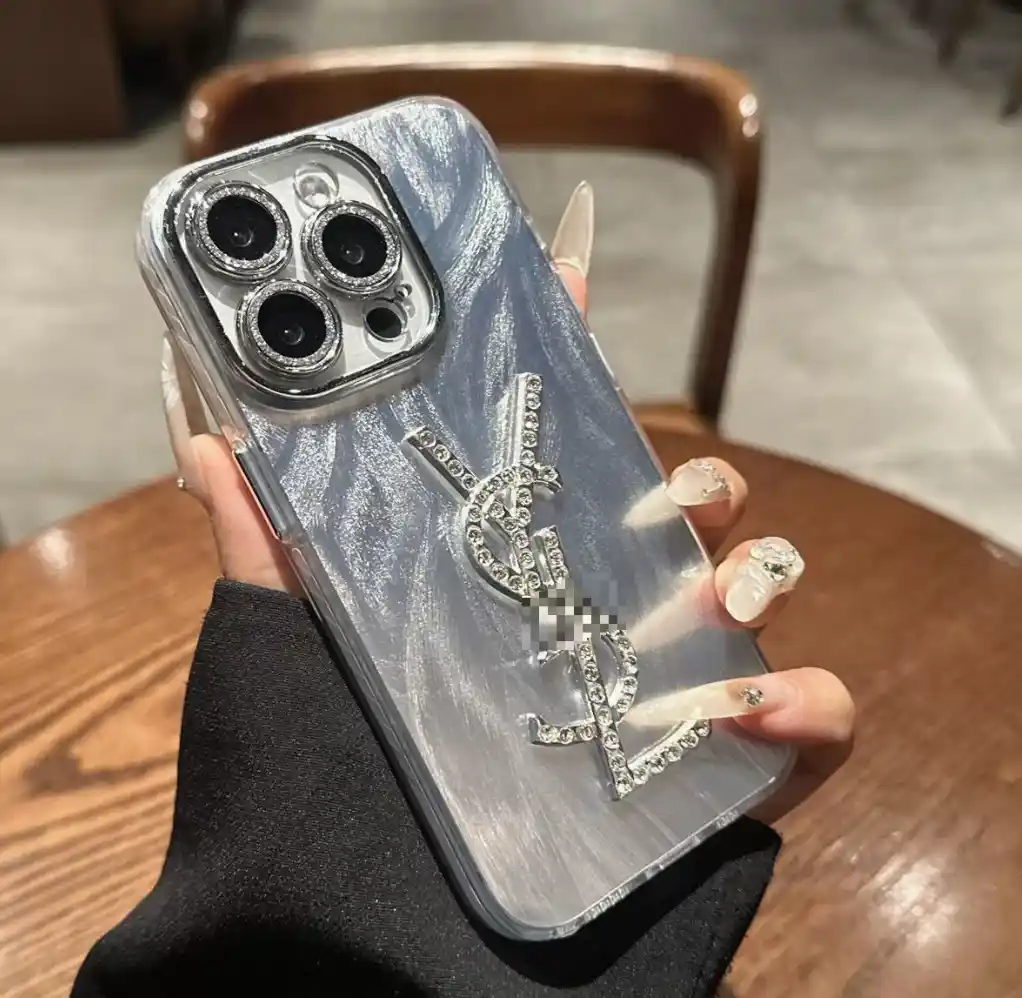 Quilted Lettering Phone Case YSL00606 - real product photo, wholesale Phone Case from Yaoford
