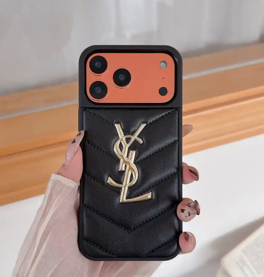 Quilted Lettering Phone Case YSL00715 - real product photo, wholesale Phone Case from Yaoford