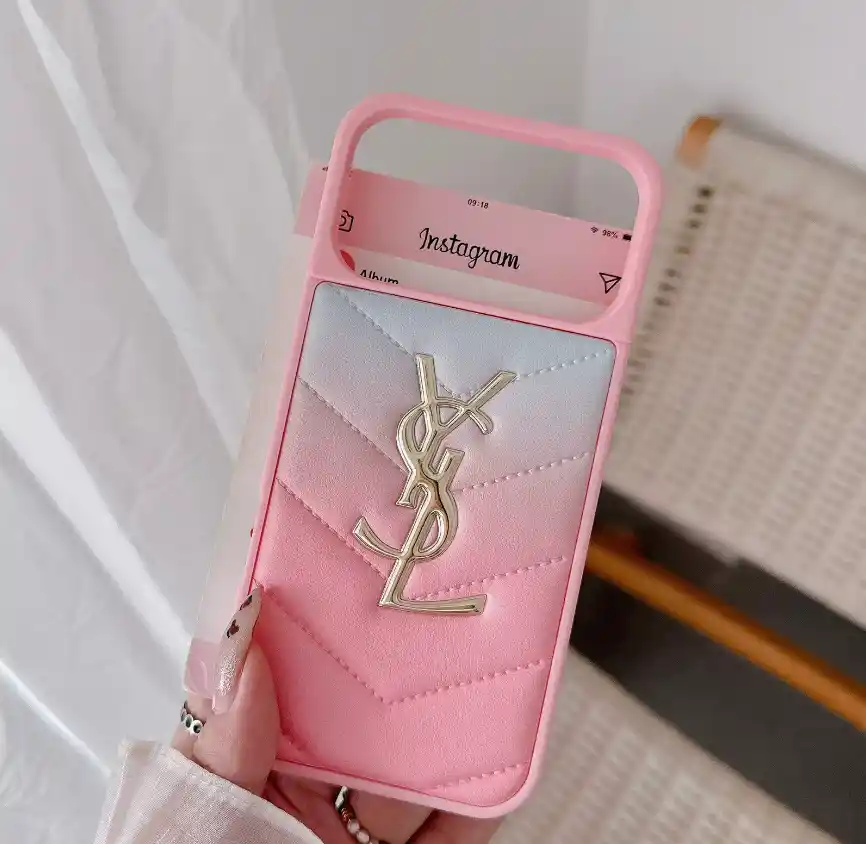 Quilted Lettering Phone Case YSL00815 - real product photo, wholesale Phone Case from Yaoford