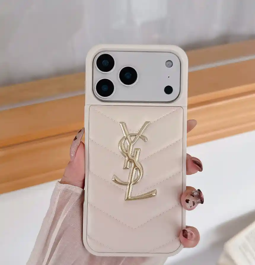 Quilted Lettering Phone Case YSL00915 - real product photo, wholesale Phone Case from Yaoford