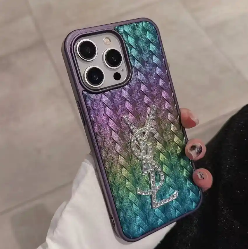 Quilted Lettering Phone Case YSL01916 - real product photo, wholesale Phone Case from Yaoford