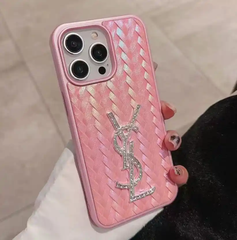 Quilted Lettering Phone Case YSL02016 - real product photo, wholesale Phone Case from Yaoford