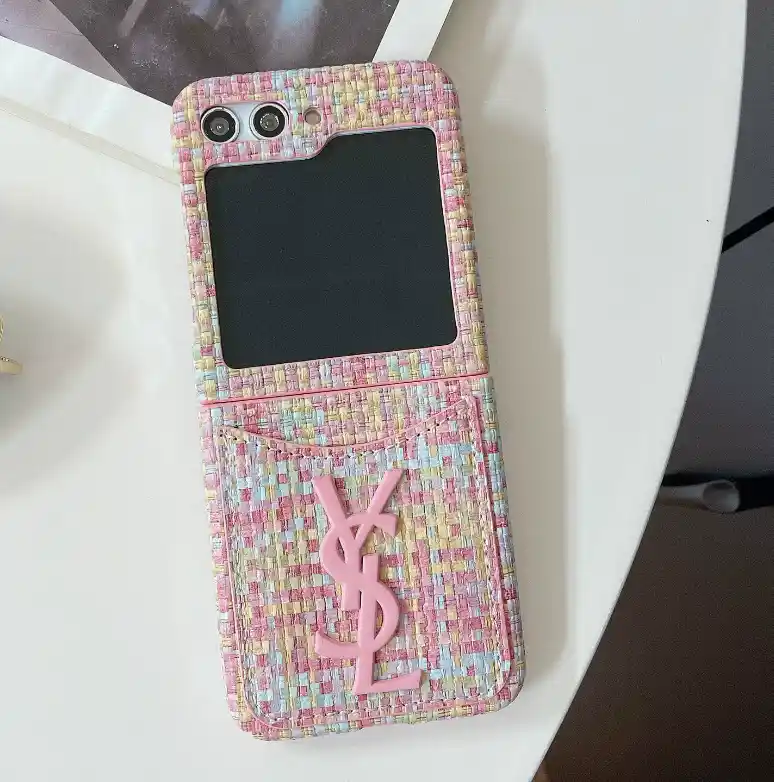 Quilted Lettering Phone Case YSL026 - real product photo, wholesale Phone Case from Yaoford