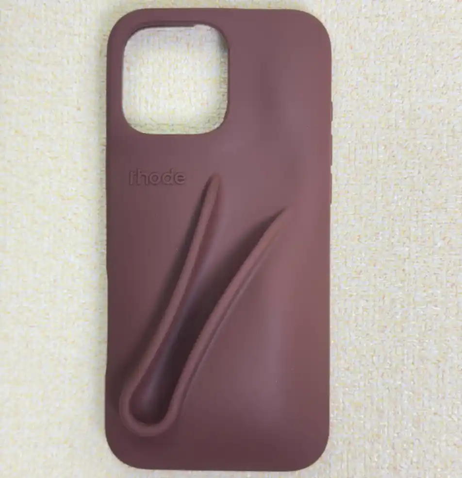 Glossy Solid Phone Case brown - real product photo, wholesale Phone Case from Yaoford