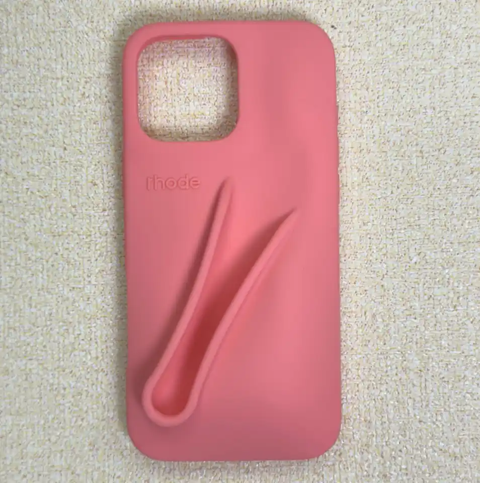 Glossy Solid Phone Case orange - real product photo, wholesale Phone Case from Yaoford