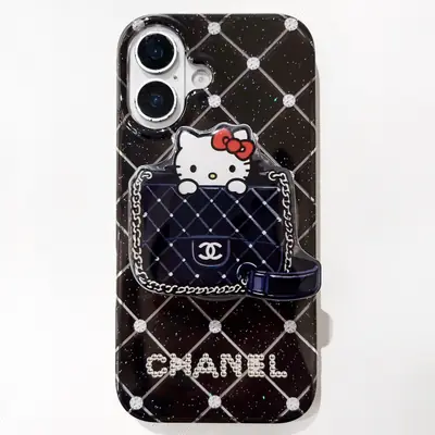 Quilted Chain Phone Case C-05934 - real product photo, wholesale Phone Case from Yaoford