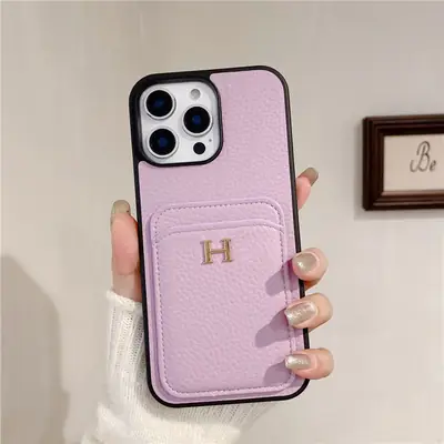 Leather Hardware Phone Case H006 purple - real product photo, wholesale Phone Case from Yaoford