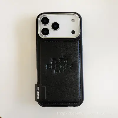 Leather Hardware Phone Case H14 black - real product photo, wholesale Phone Case from Yaoford