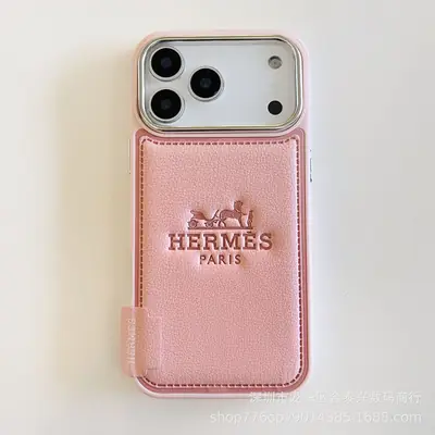 Leather Hardware Phone Case H14 pink - real product photo, wholesale Phone Case from Yaoford
