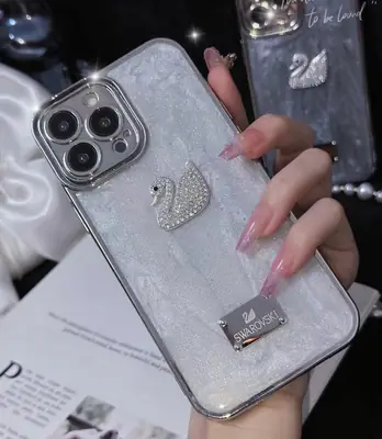 Crystal Rhinestone Phone Case SW16-white - real product photo, wholesale Phone Case from Yaoford