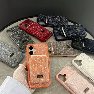 Crystal Rhinestone Phone Case SW24 orange - real product photo, wholesale Phone Case from Yaoford