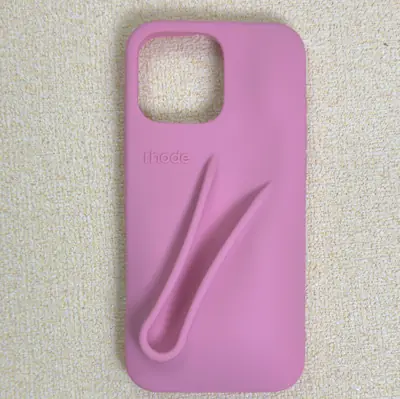 Glossy Solid Phone Case Shrimp pink - real product photo, wholesale Phone Case from Yaoford