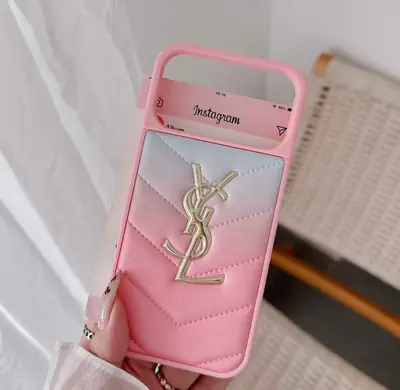 Quilted Lettering Phone Case YSL00815 - real product photo, wholesale Phone Case from Yaoford