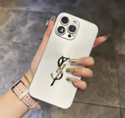 Quilted Lettering Phone Case YSL01009 - real product photo, wholesale Phone Case from Yaoford