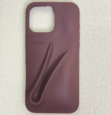 Glossy Solid Phone Case brown - real product photo, wholesale Phone Case from Yaoford